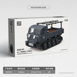 THIRDPARTY 300003 RSO/01 MÁY KÉO THEO DÕI tỷ lệ 1:35 bộ đồ chơi xếp lắp ráp ghép mô hình Military Army Quân Sự Bộ Đội 339 khối