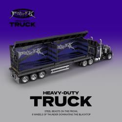 PINBO PB8829 8829 XE TẢI NẶNG HỘP ĐỰNG NƯỚC LỚN Ở MỸ RETRO bộ đồ chơi xếp lắp ráp ghép mô hình City HEAVY DUTY TRUCK Thành Phố