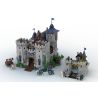 BAKA TECHNOLOGY 33922 REBRICKABLE MOC-132661 132661 MOC132661 LÂU ĐÀI RỪNG THỜI TRUNG CỔ bộ đồ chơi xếp lắp ráp ghép mô hình Medieval Castle MEDIEVAL FOREST CASTLE Chiến Tranh Trung Cổ 6640 khối