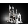 BAKA TECHNOLOGY 33920 REBRICKABLE MOC-148170 148170 MOC148170 NHÀ THỜ GOTHIC bộ đồ chơi xếp lắp ráp ghép mô hình Medieval Castle GOTHIC CATHEDRAL Chiến Tranh Trung Cổ 4136 khối