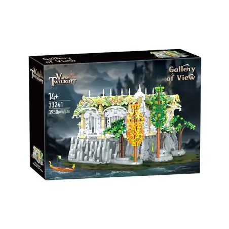 BAKA TECHNOLOGY 33241 PHÒNG TRƯNG BÀY bộ đồ chơi xếp lắp ráp ghép mô hình The Lord Of The Rings VALLEY TWILIGHT GALLERY OF VIEW Chúa Nhẫn 3950 khối