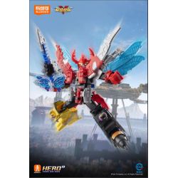 BLOKEES 75501 SUPER TEAM STAR PHIÊN BẢN 1 BOM WANG KAI ĐỘT PHÁ QUA CÁI KÉN bộ đồ chơi xếp lắp ráp ghép mô hình Movie & Game Phim Và Trò Chơi