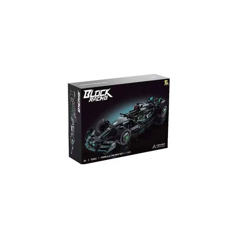TAKUGI T3011 3011 ĐUA CÔNG THỨC OMG W13 tỷ lệ 1:12 bộ đồ chơi xếp lắp ráp ghép mô hình Technic OMG W13 FORMULA RACING Kỹ Thuật Công Nghệ Cao Mô Hình Phương Tiện 1157 khối