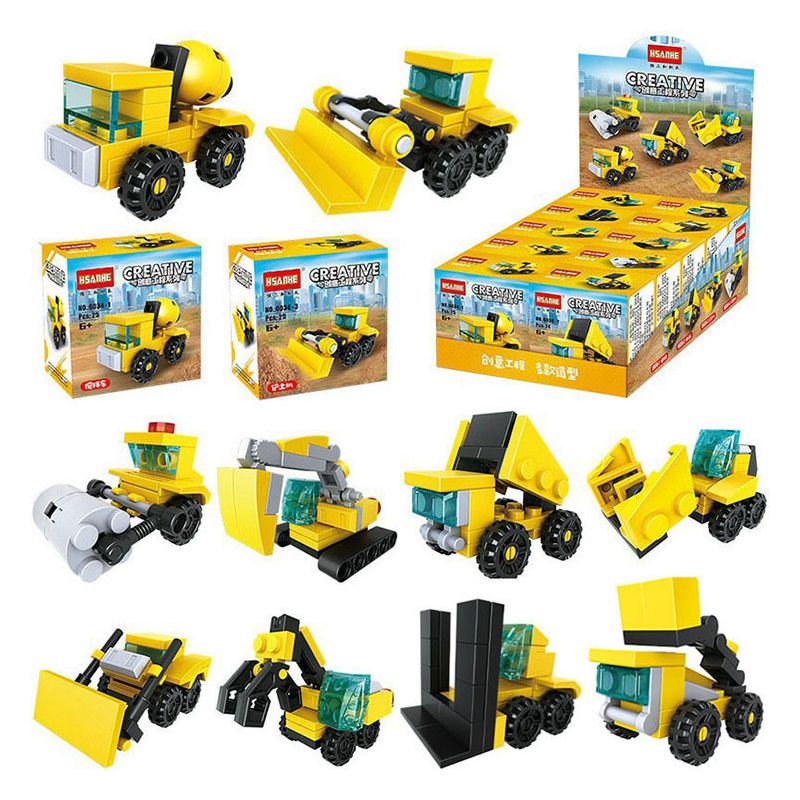 CACO 6034 HẠM ĐỘI KỸ THUẬT 10 MÔ HÌNH bộ đồ chơi xếp lắp ráp ghép mô hình Creator Sáng Tạo