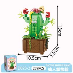 CACO D023 CÁC MÔ HÌNH CÔNG VIÊN GIẢI TRÍ 4 bộ đồ chơi xếp lắp ráp ghép mô hình 843 khối