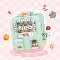 CACO D023 CÁC MÔ HÌNH CÔNG VIÊN GIẢI TRÍ 4 bộ đồ chơi xếp lắp ráp ghép mô hình 843 khối