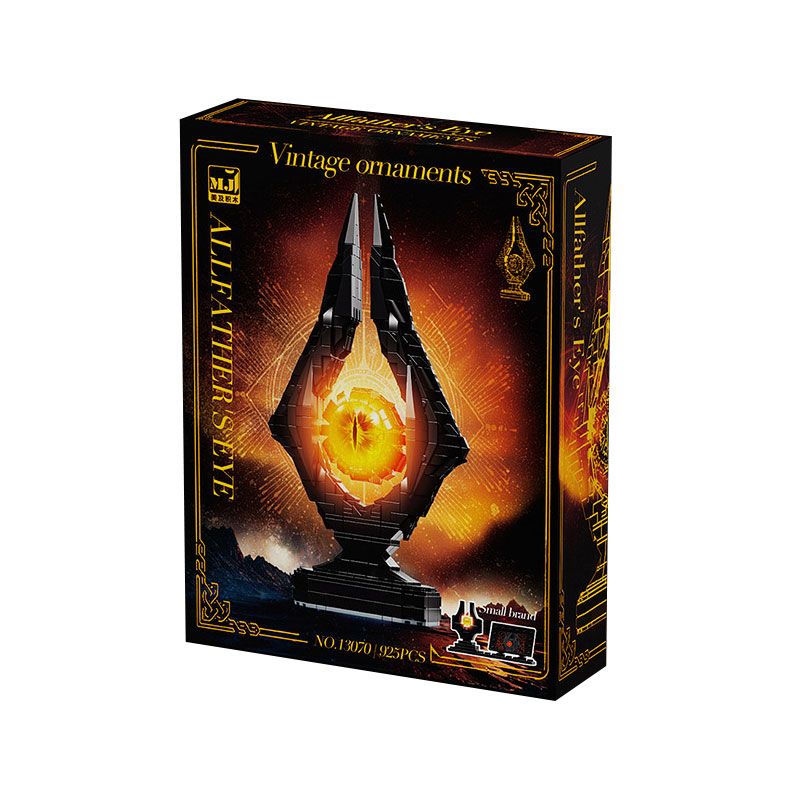 BEAUTY AND 13070 MẮT CỦA SAURON bộ đồ chơi xếp lắp ráp ghép mô hình The Lord Of The Rings ALLFATHER'S EYE Chúa Nhẫn 925 khối