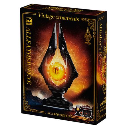 BEAUTY AND 13070 MẮT CỦA SAURON bộ đồ chơi xếp lắp ráp ghép mô hình The Lord Of The Rings ALLFATHER'S EYE Chúa Nhẫn 925 khối