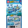GAOMISI T2083 2083 TÀU TUẦN TRA HÀNG HẢI 8 TRONG 1 bộ đồ chơi xếp lắp ráp ghép mô hình City Thành Phố 889 khối