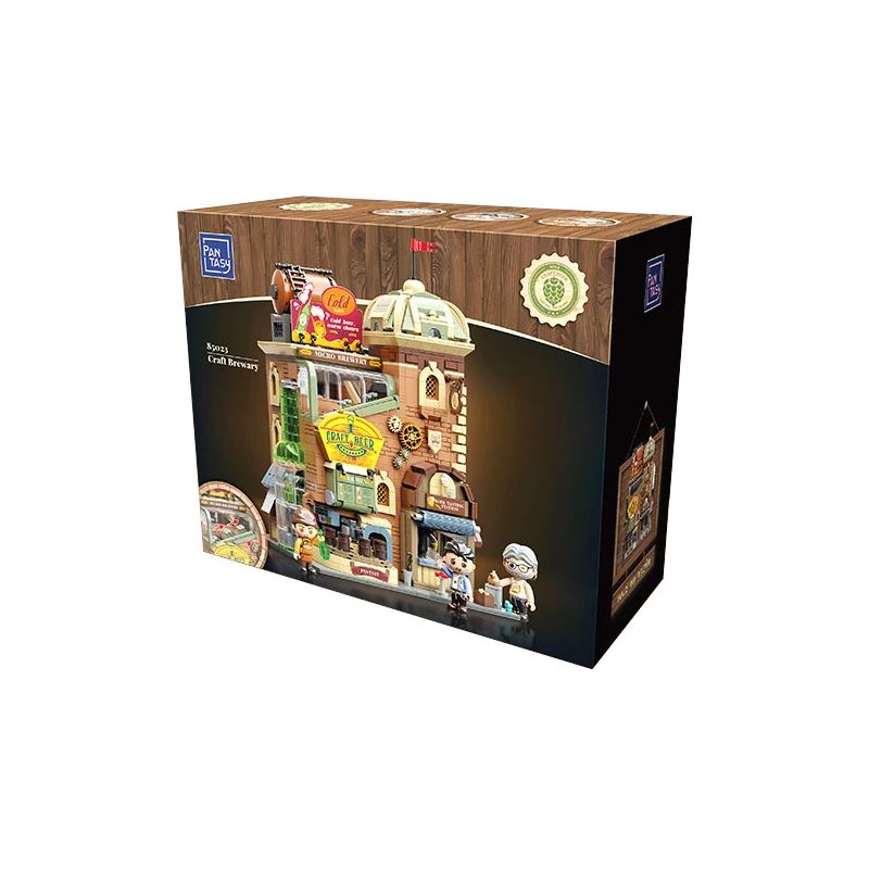 PANTASY 85023 NHÀ MÁY BIA THỦ CÔNG HỘI THẢO bộ đồ chơi xếp lắp ráp ghép mô hình Creator CRAFT BREWERY Sáng Tạo 3300 khối