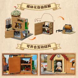 PANTASY 85023 NHÀ MÁY BIA THỦ CÔNG HỘI THẢO bộ đồ chơi xếp lắp ráp ghép mô hình Creator CRAFT BREWERY Sáng Tạo 3300 khối