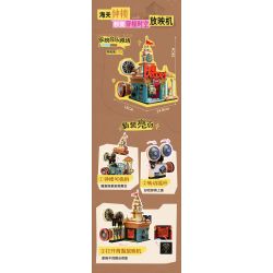 KEEPPLEY K21406 21406 THÀNH PHỐ MA THUẬT CHUYỂN VÙNG TUYỆT VỜI QI TRAVEL HIỂN THỊ NHÀ HÁT ÂM NHẠC VÀO THE BUND bộ đồ chơi xếp lắp ráp ghép mô hình Creator Sáng Tạo 765 khối