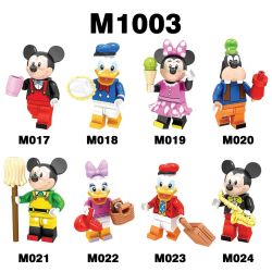 UNKNOWN M1003 1003 M017 M018 M019 M020 M021 M022 M023 M024 DISNEY 8 SỐ LIỆU bộ đồ chơi xếp lắp ráp ghép mô hình Movie & Game Phim Và Trò Chơi