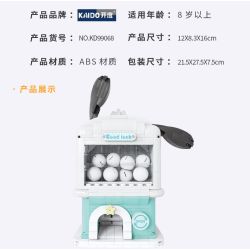 KAIDO KD99068 99068 VUA XOẮN VÀ BIẾN ĐỔI MÁY CÓ ĐỆM NHỎ bộ đồ chơi xếp lắp ráp ghép mô hình