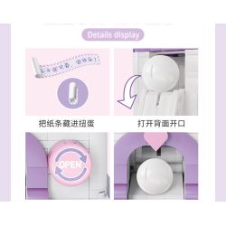 KAIDO KD99068 99068 VUA XOẮN VÀ BIẾN ĐỔI MÁY CÓ ĐỆM NHỎ bộ đồ chơi xếp lắp ráp ghép mô hình