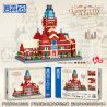 ZHEGAO LZ8332 8332 HỘI TRƯỜNG TƯỞNG NIỆM ĐẠI HỌC HARVARD bộ đồ chơi xếp lắp ráp ghép mô hình Architecture Công Trình Kiến Trúc 3210 khối
