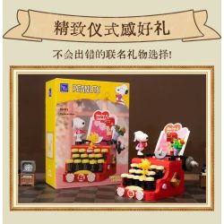 PANTASY 86915 SNOOPY RETRO TIME LIGHT AND SHADOW CAMERA bộ đồ chơi xếp lắp ráp ghép mô hình Movie & Game Phim Và Trò Chơi