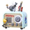 PANTASY 86917 SNOOPY RETRO TIME RHYTHM RADIO bộ đồ chơi xếp lắp ráp ghép mô hình Movie & Game Phim Và Trò Chơi