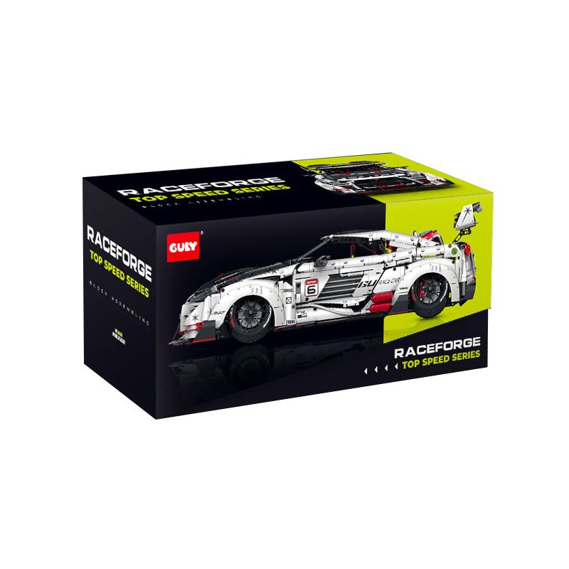 GULY 10630 NISSAN GT-R SUPERCAR 1 8 tỷ lệ 1:8 bộ đồ chơi xếp lắp ráp ghép mô hình Technic Kỹ Thuật Công Nghệ Cao Mô Hình Phương Tiện 3939 khối