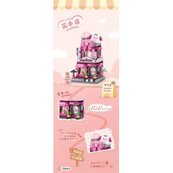 LOZ 8870 CỬA HÀNG NGƯỜI MUA bộ đồ chơi xếp lắp ráp ghép mô hình 370 khối