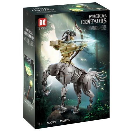 DK 7060 NGỰA MA THUẬT bộ đồ chơi xếp lắp ráp ghép mô hình Creator MAGICAL CENTAURS Sáng Tạo 1268 khối