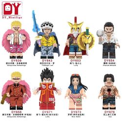 DY_MINIFIGS DY653 DY654 DY656 DY671 DY673 DY676 DY639 DY643 MỘT MẢNH 8 HÌNH bộ đồ chơi xếp lắp ráp ghép mô hình Movie & Game ONE PIECE Phim Và Trò Chơi