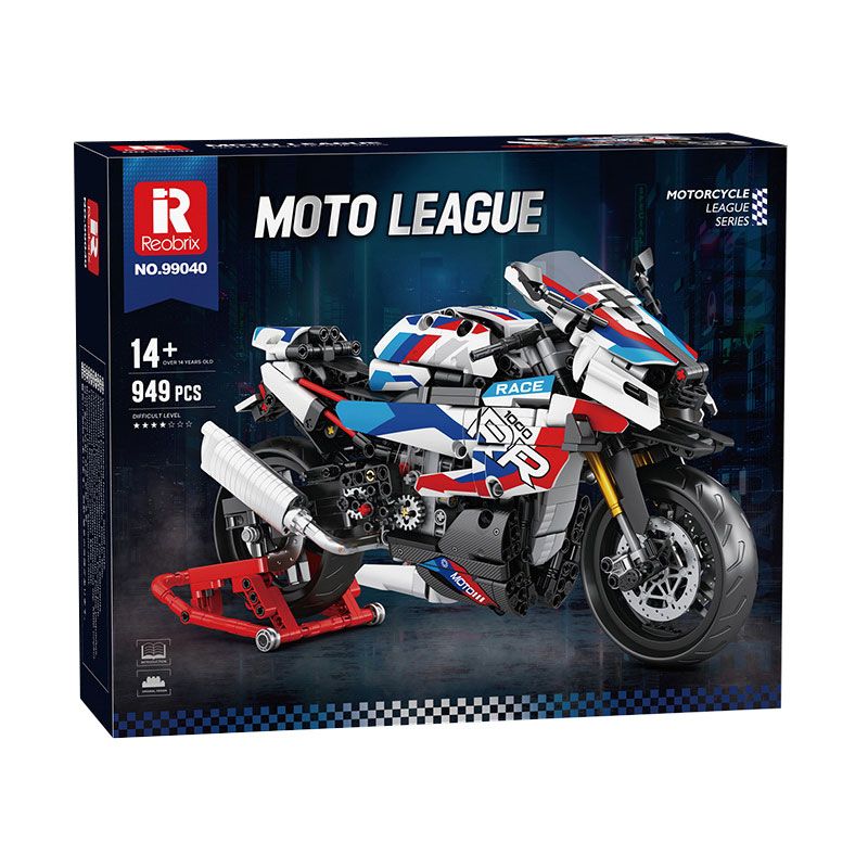 REOBRIX 99040 M1000 ĐẦU MÁY 8 tỷ lệ 1:8 bộ đồ chơi xếp lắp ráp ghép mô hình Technic Kỹ Thuật Công Nghệ Cao Mô Hình Phương Tiện 949 khối