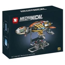 KAIYU KEEYEE WORLD K96190 96190 MÁY MÓC BIONIC RÙA bộ đồ chơi xếp lắp ráp ghép mô hình MECHANICAL TURTLES 659 khối