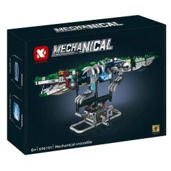 KAIYU KEEYEE WORLD K96191 96191 MÁY MÓC BIONIC CÁ SẤU bộ đồ chơi xếp lắp ráp ghép mô hình MECHANICAL CROCODILE 648 khối