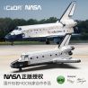 CADA DOUBLEE C56052 56052 NASA DISCOVERY SPACE SHUTTLE 1:80 tỷ lệ 1:80 bộ đồ chơi xếp lắp ráp ghép mô hình Creator Sáng Tạo 1827 khối