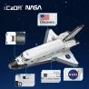 CADA DOUBLEE C56052 56052 NASA DISCOVERY SPACE SHUTTLE 1:80 tỷ lệ 1:80 bộ đồ chơi xếp lắp ráp ghép mô hình Creator Sáng Tạo 1827 khối