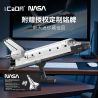 CADA DOUBLEE C56052 56052 NASA DISCOVERY SPACE SHUTTLE 1:80 tỷ lệ 1:80 bộ đồ chơi xếp lắp ráp ghép mô hình Creator Sáng Tạo 1827 khối