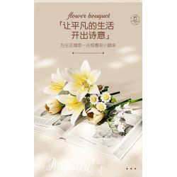 PanlosBrick 655068 Panlos Brick 655068 LILY XINNYA bộ đồ chơi xếp lắp ráp ghép mô hình Creator Sáng Tạo 376 khối