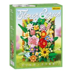 WEKKI 517215 HOA VÀ DÂY LEO bộ đồ chơi xếp lắp ráp ghép mô hình Art