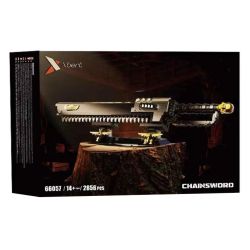 XBERT 66057 WARHAMMER 40K KIẾM SAW CHUỖI LỚN bộ đồ chơi xếp lắp ráp ghép mô hình Movie & Game CHAINSWORD Phim Và Trò Chơi 2856 khối