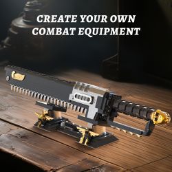 XBERT 66057 WARHAMMER 40K KIẾM SAW CHUỖI LỚN bộ đồ chơi xếp lắp ráp ghép mô hình Movie & Game CHAINSWORD Phim Và Trò Chơi 2856 khối