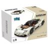 SMALL ANGLE JD0118 0118 PAGANI 1 8 tỷ lệ 1:8 bộ đồ chơi xếp lắp ráp ghép mô hình Technic Kỹ Thuật Công Nghệ Cao Mô Hình Phương Tiện 4688 khối