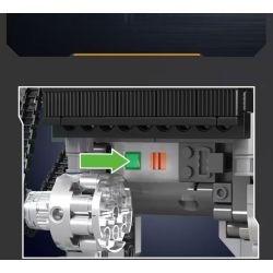 MouldKing 10215 Mould King 10215 ĐỘNG CƠ SIÊU XE KOENIG bộ đồ chơi xếp lắp ráp ghép mô hình Technic SUPERCAR ENGINE Kỹ Thuật Công Nghệ Cao Mô Hình Phương Tiện 739 khối