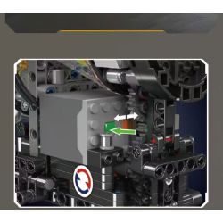 MouldKing 10216 Mould King 10216 ĐỘNG CƠ PHẢN LỰC TUABIN bộ đồ chơi xếp lắp ráp ghép mô hình Technic TURBOJET ENGINE Kỹ Thuật Công Nghệ Cao Mô Hình Phương Tiện 1214 khối