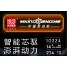MouldKing 10224 Mould King 10224 ĐỘNG CƠ VALKYRIE V12 bộ đồ chơi xếp lắp ráp ghép mô hình Technic VALKYRIE V12 ENGINE Kỹ Thuật Công Nghệ Cao Mô Hình Phương Tiện 974 khối