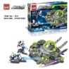 Enlighten 1611 Qman 1611 non  NGĂN CHẶN PHI THUYỀN NGOÀI HÀNH TINH bộ đồ chơi xếp lắp ráp ghép mô hình Space Adventure SPACE ADVENTURE INTERCEPT ALIEN CRUISER Thám Hiểm Không Gian 339 khối