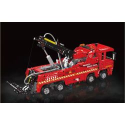 MouldKing 19017 Mould King 19017 XE CỨU HỘ KHÍ NÉN SCANIA bộ đồ chơi xếp lắp ráp ghép mô hình Technic SCANIA AIR-OPERATED RESCUE TRUCK Kỹ Thuật Công Nghệ Cao Mô Hình Phương Tiện 1653 khối