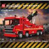 MouldKing 19017 Mould King 19017 XE CỨU HỘ KHÍ NÉN SCANIA bộ đồ chơi xếp lắp ráp ghép mô hình Technic SCANIA AIR-OPERATED RESCUE TRUCK Kỹ Thuật Công Nghệ Cao Mô Hình Phương Tiện 1653 khối
