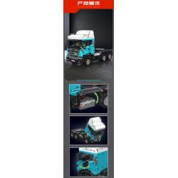MouldKing 13203 Mould King 13203 ĐẦU KÉO SCANIA bộ đồ chơi xếp lắp ráp ghép mô hình Technic SCANIA TRACTOR HEAD Kỹ Thuật Công Nghệ Cao Mô Hình Phương Tiện 2060 khối