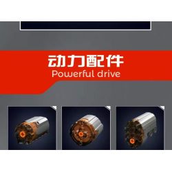 MouldKing 13203 Mould King 13203 ĐẦU KÉO SCANIA bộ đồ chơi xếp lắp ráp ghép mô hình Technic SCANIA TRACTOR HEAD Kỹ Thuật Công Nghệ Cao Mô Hình Phương Tiện 2060 khối