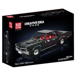 MouldKing 10199 Mould King 10199 XE CƠ BẮP PONTIAC GTO bộ đồ chơi xếp lắp ráp ghép mô hình Technic THE GOAT Kỹ Thuật Công Nghệ Cao Mô Hình Phương Tiện 1563 khối