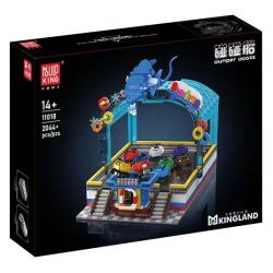 MouldKing 11018 Mould King 11018 THUYỀN BỘI bộ đồ chơi xếp lắp ráp ghép mô hình Creator BUMPER BOATS Sáng Tạo 2044 khối