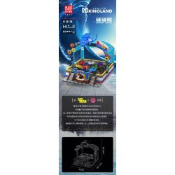 MouldKing 11018 Mould King 11018 THUYỀN BỘI bộ đồ chơi xếp lắp ráp ghép mô hình Creator BUMPER BOATS Sáng Tạo 2044 khối