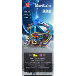 MouldKing 11018 Mould King 11018 THUYỀN BỘI bộ đồ chơi xếp lắp ráp ghép mô hình Creator BUMPER BOATS Sáng Tạo 2044 khối
