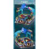 MouldKing 11018 Mould King 11018 THUYỀN BỘI bộ đồ chơi xếp lắp ráp ghép mô hình Creator BUMPER BOATS Sáng Tạo 2044 khối